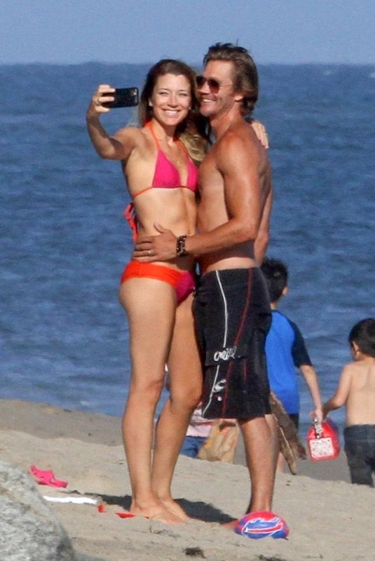 SARAH ROEMER in Bikini and Chad Michael at a Beach in Malibu 07/09/2020