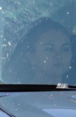 SELENA GOMEZ Leves a Spa Center in Sherman Oaks 07/22/2020