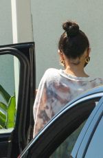SELENA GOMEZ Leves a Spa Center in Sherman Oaks 07/22/2020