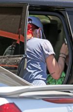 SHARNA BURGESS Out Shopping in Los Feliz 06/30/2020