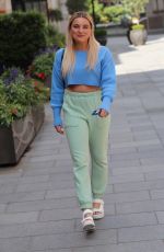 SIAN WELBY Leaves Capital Breakfast in London 07/21/2020