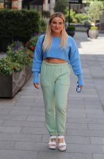 SIAN WELBY Leaves Capital Breakfast in London 07/21/2020