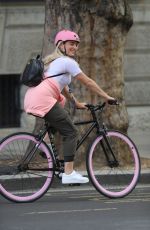 SIAN WELBY Riding Her Bike Out in London 07/13/2020
