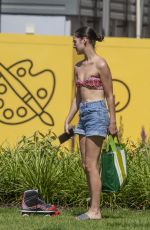 SIANNISE FUDGE and Luke Trotman at a Park in London 06/26/2020