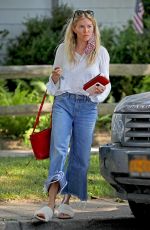 SIENNA MILLER in Denim Out in The Hamptons 07/15/2020