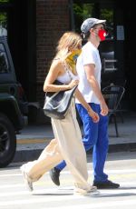 SIENNA MILLER Out and About in New York 07/28/2020