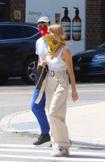SIENNA MILLER Out and About in New York 07/28/2020