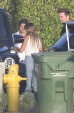 SOFIA RICHIE Arrives at a Friend