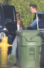 SOFIA RICHIE Arrives at a Friend