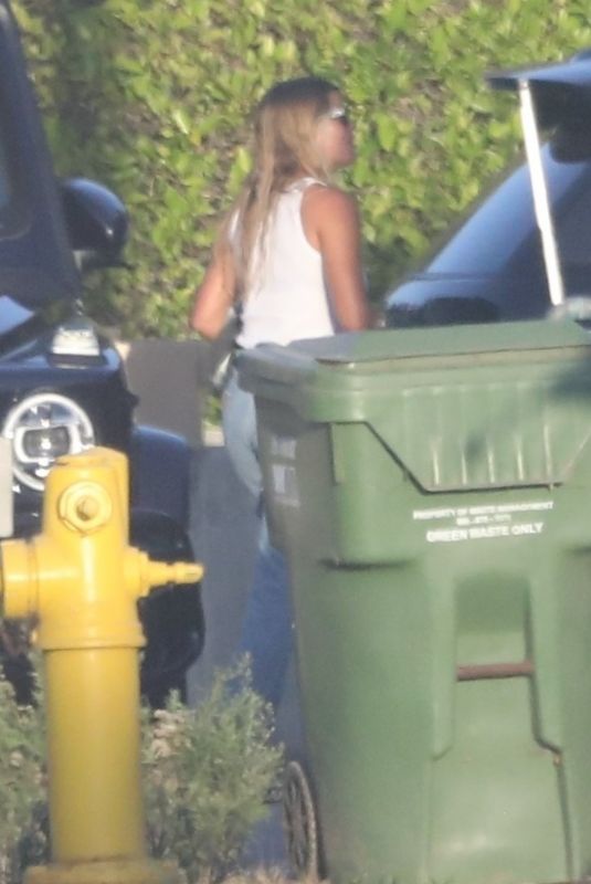 SOFIA RICHIE Arrives at a Friend