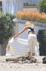 SOFIA RICHIE Celebrates 4th of July at a Beach in Malibu 07/04/2020