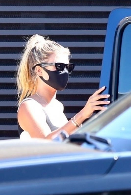 SOFIA RICHIE Leaves Nobu in Malibu 07/04/2020