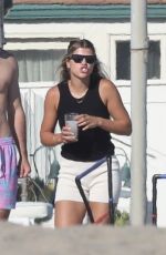 SOFIA RICHIE Out at a Beach in Malibu 07/24/2020