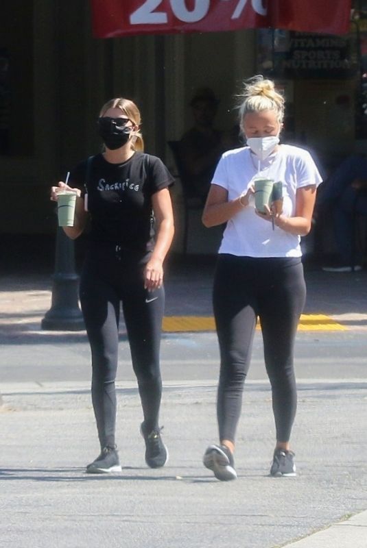 SOFIA RICHIE Out for for Juice with a Friend in Malibu 07/13/2020