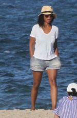 SOLANGE KNOWLES Out on the Beach in The Hamptons 07/16/2020