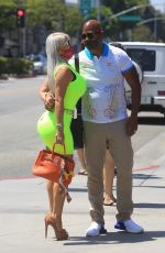 SOPHIA VEGAS and Daniel Charlier Out for Lunch in Beverly Hills 07/25/2020