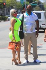 SOPHIA VEGAS and Daniel Charlier Out for Lunch in Beverly Hills 07/25/2020