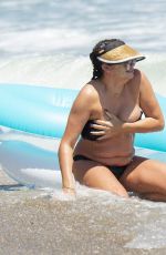 STACEY GIGGS in Bikini at a Beach 07/06/2020