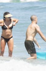 STACEY GIGGS in Bikini at a Beach 07/06/2020