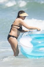 STACEY GIGGS in Bikini at a Beach 07/06/2020