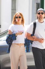 SUKI WATERHOUSE and Robert Pattinson Out in London 07/21/2020