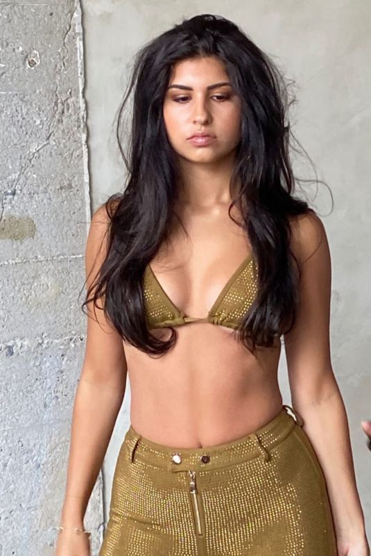 SUNNY MALOUF at a Photoshoot, June 2020