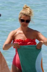 SUSAN SIDEROPOULOS in Swimsuti at a Beach in Greece 07/17/2020