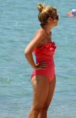 SUSAN SIDEROPOULOS in Swimsuti at a Beach in Greece 07/17/2020