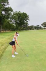 SYDNEY SWEENEY Playing Golf - Instagram Photos 07/19/2020