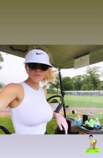 SYDNEY SWEENEY Playing Golf - Instagram Photos 07/19/2020