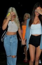 TANA MOGEAU and FRANCESCA FARGO Night Out in West Hollywood 07/03/2020