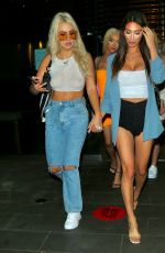 TANA MOGEAU and FRANCESCA FARGO Night Out in West Hollywood 07/03/2020
