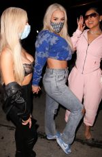 TANA MONGEAU Night Out with Friends in West Hollywood 07/10/2020