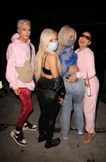 TANA MONGEAU Night Out with Friends in West Hollywood 07/10/2020