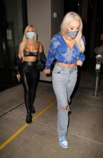TANA MONGEAU Night Out with Friends in West Hollywood 07/10/2020