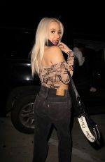TANA MONGEAU Out for Dinner in West Hollywood 07/17/2020
