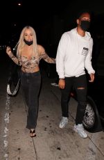 TANA MONGEAU Out for Dinner in West Hollywood 07/17/2020
