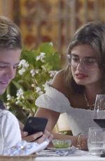TAYLOR HILL and Daniel Fryer Out for Dinner 07/24/2020