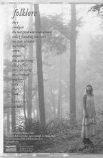 TAYLOR SWIFT for Folklore Album Promos 2020