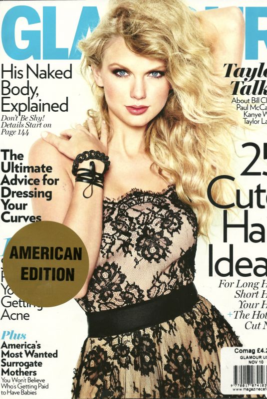 TAYLOR SWIFT in Glamour Magazine, December 2010