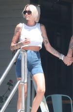 TINA LOUISE and Brian Austin Green at Sage in Agoura Hills 07/13/2020