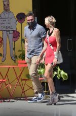 TINA LOUISE and Brian Austin Green at Sugar Taco in Los Angeles 07/08/2020