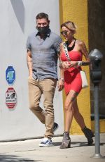 TINA LOUISE and Brian Austin Green at Sugar Taco in Los Angeles 07/08/2020