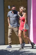TINA LOUISE and Brian Austin Green at Sugar Taco in Los Angeles 07/08/2020