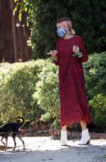 TINA LOUISE Shopping at Stella McCartney in Los Angeles 07/01/2020