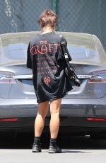 VANESSA HUDGENS Arrives at a Gym in Hollywood 07/16/2020