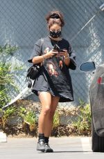 VANESSA HUDGENS Arrives at a Gym in Hollywood 07/16/2020