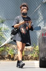 VANESSA HUDGENS Arrives at a Gym in Hollywood 07/16/2020