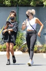 VANESSA HUDGENS Arrives at a Gym in Hollywood 07/16/2020