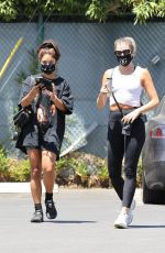 VANESSA HUDGENS Arrives at a Gym in Hollywood 07/16/2020